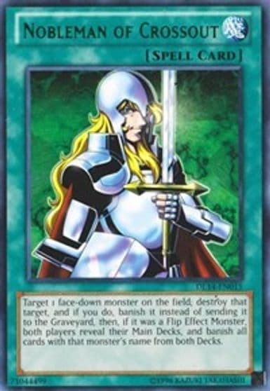 Nobleman of Crossout Green Duelist League Promo Yu-Gi-Oh! card