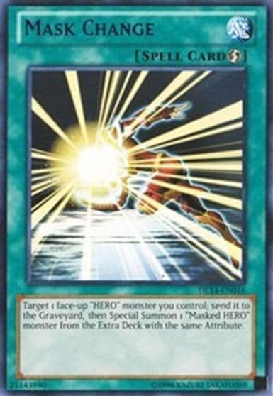 Mask Change Purple Duelist League Promo Yu-Gi-Oh! card