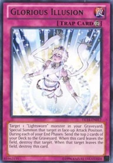 Glorious Illusion Green Duelist League Promo Yu-Gi-Oh! card