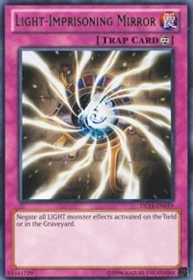 Light Imprisoning Mirror Green Duelist League Promo Yu-Gi-Oh! card