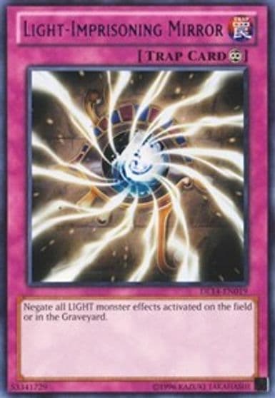 Light Imprisoning Mirror Purple Duelist League Promo Yu-Gi-Oh! card