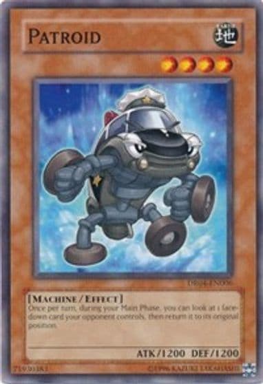 Patroid Dark Revelation Volume 4 Yu-Gi-Oh! card