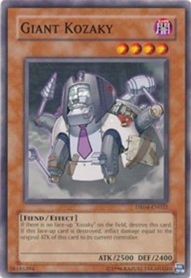 Giant Kozaky Dark Revelation Volume 4 Yu-Gi-Oh! card