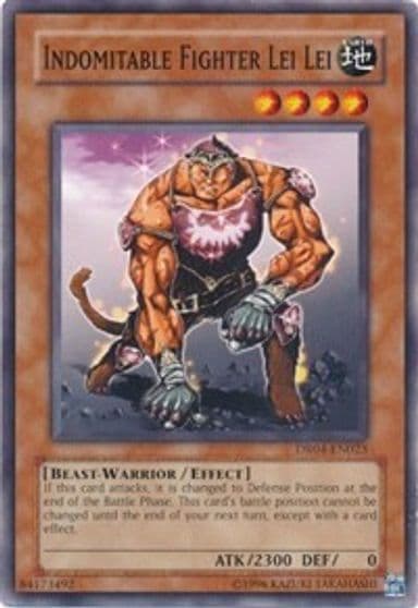 Indomitable Fighter Lei Lei Dark Revelation Volume 4 Yu-Gi-Oh! card