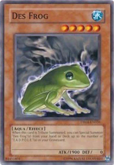 Des Frog Dark Revelation Volume 4 Yu-Gi-Oh! card