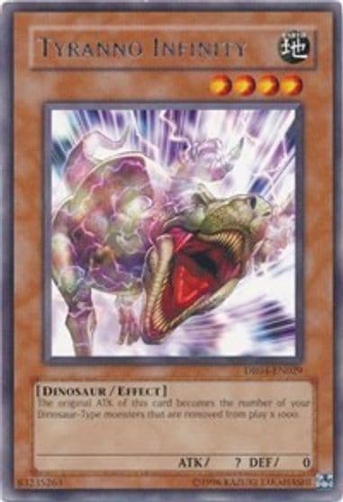 Tyranno Infinity Dark Revelation Volume 4 Yu-Gi-Oh! card