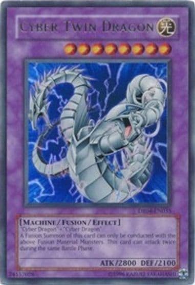 Cyber Twin Dragon Dark Revelation Volume 4 Yu-Gi-Oh! card