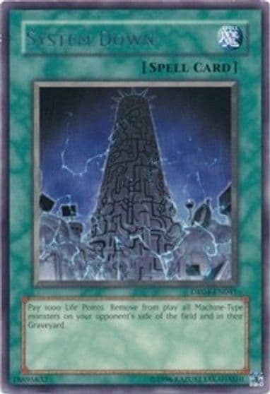 System Down Dark Revelation Volume 4 Yu-Gi-Oh! card