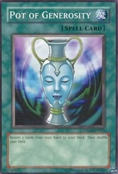 Pot of Generosity Dark Revelation Volume 4 Yu-Gi-Oh! card