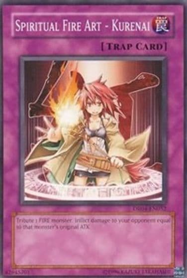 Spiritual Fire Art Kurenai Dark Revelation Volume 4 Yu-Gi-Oh! card