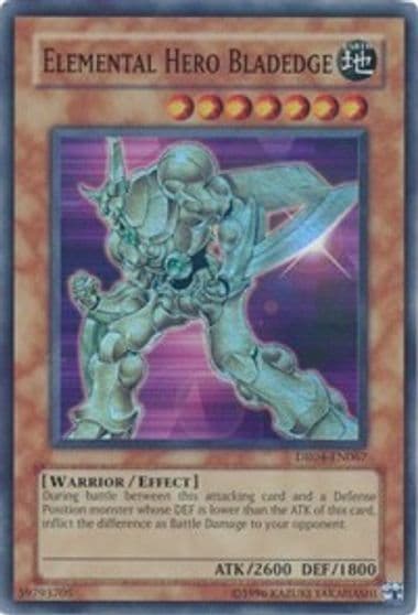 Elemental Hero Bladedge Dark Revelation Volume 4 Yu-Gi-Oh! card