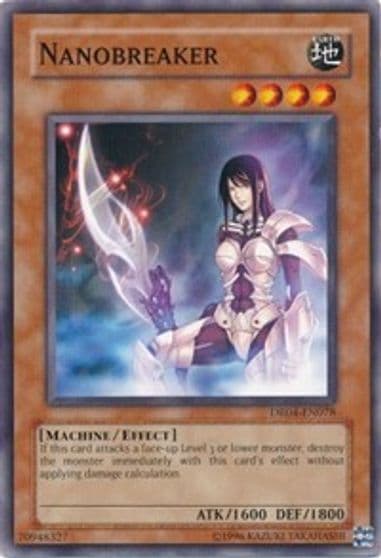 Nanobreaker Dark Revelation Volume 4 Yu-Gi-Oh! card