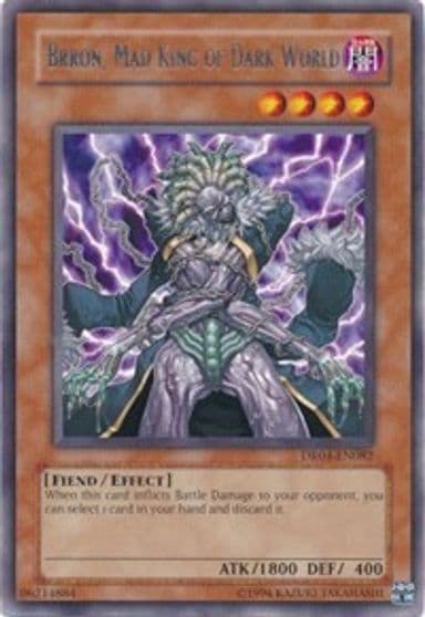 Brron Mad King of Dark World Dark Revelation Volume 4 Yu-Gi-Oh! card