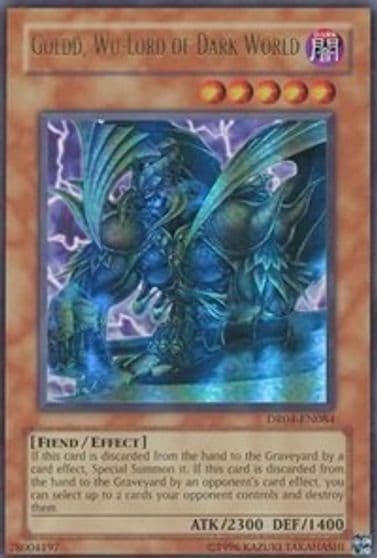 Goldd Wu Lord of Dark World Dark Revelation Volume 4 Yu-Gi-Oh! card