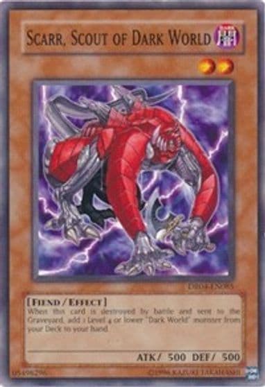 Scarr Scout of Dark World Dark Revelation Volume 4 Yu-Gi-Oh! card