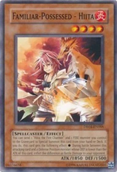 Familiar Possessed Hiita Dark Revelation Volume 4 Yu-Gi-Oh! card
