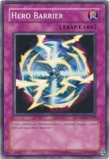 Hero Barrier Dark Revelation Volume 4 Yu-Gi-Oh! card
