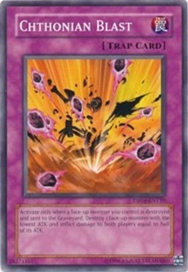 Chthonian Blast Dark Revelation Volume 4 Yu-Gi-Oh! card