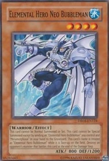 Elemental Hero Neo Bubbleman Dark Revelation Volume 4 Yu-Gi-Oh! card