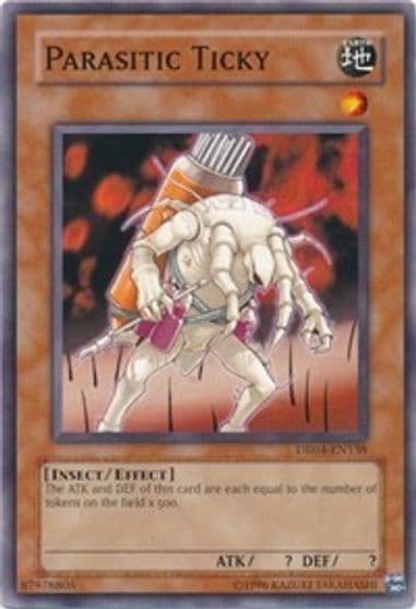 Parasitic Ticky Dark Revelation Volume 4 Yu-Gi-Oh! card