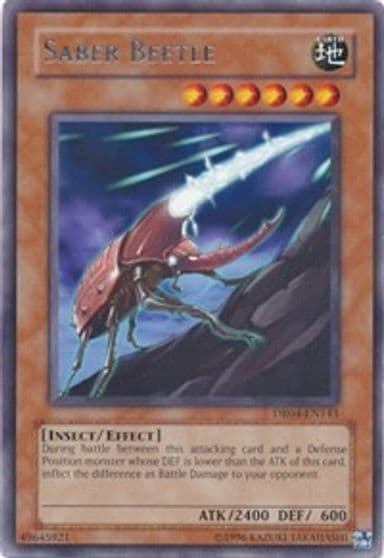 Saber Beetle Dark Revelation Volume 4 Yu-Gi-Oh! card