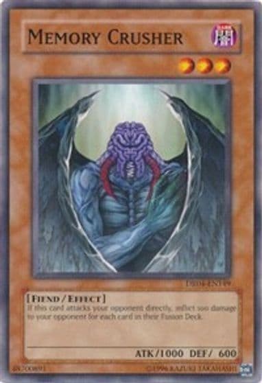 Memory Crusher Dark Revelation Volume 4 Yu-Gi-Oh! card