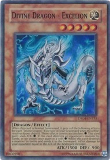 Divine Dragon Excelion Dark Revelation Volume 4 Yu-Gi-Oh! card