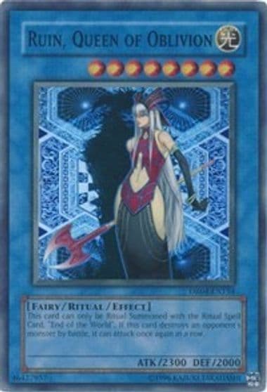 Ruin Queen of Oblivion Dark Revelation Volume 4 Yu-Gi-Oh! card