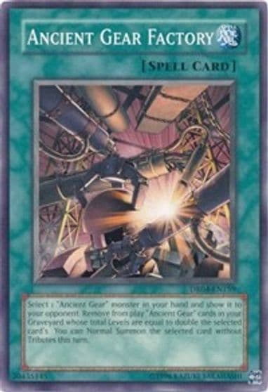 Ancient Gear Factory Dark Revelation Volume 4 Yu-Gi-Oh! card
