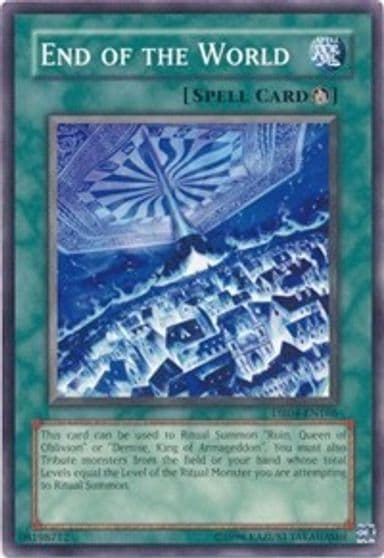 End of the World Dark Revelation Volume 4 Yu-Gi-Oh! card