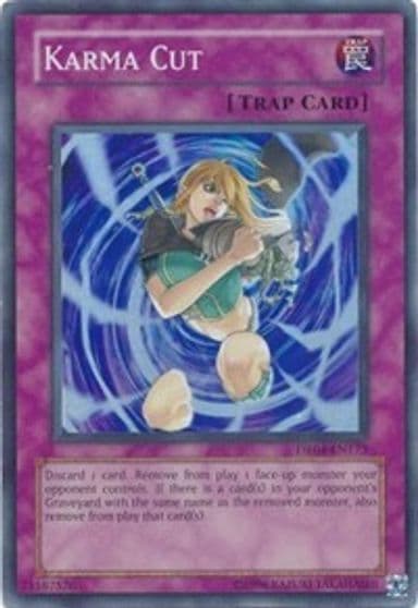Karma Cut Dark Revelation Volume 4 Yu-Gi-Oh! card
