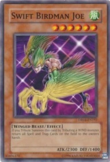 Swift Birdman Joe Dark Revelation Volume 4 Yu-Gi-Oh! card