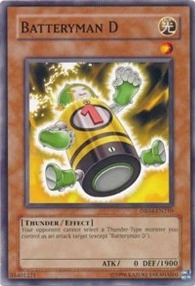 Batteryman D Dark Revelation Volume 4 Yu-Gi-Oh! card