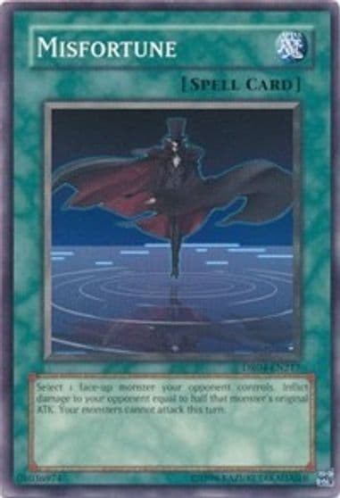 Misfortune Dark Revelation Volume 4 Yu-Gi-Oh! card