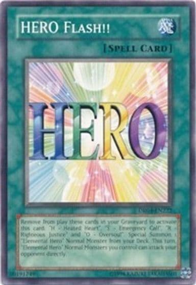 HERO Flash Dark Revelation Volume 4 Yu-Gi-Oh! card
