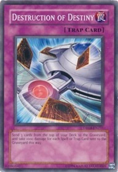Destruction of Destiny Dark Revelation Volume 4 Yu-Gi-Oh! card