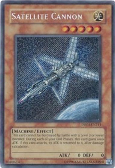 Satellite Cannon Dark Revelation Volume 4 Yu-Gi-Oh! card
