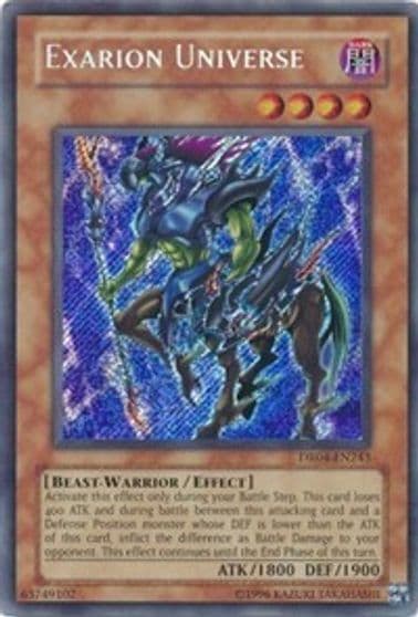 Exarion Universe Dark Revelation Volume 4 Yu-Gi-Oh! card