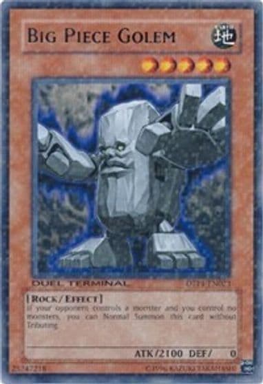 Big Piece Golem Duel Terminal - Preview Yu-Gi-Oh! card
