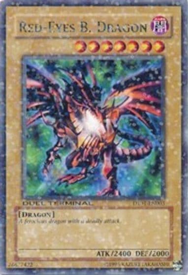 Red Eyes B Dragon Duel Terminal 1 Yu-Gi-Oh! card