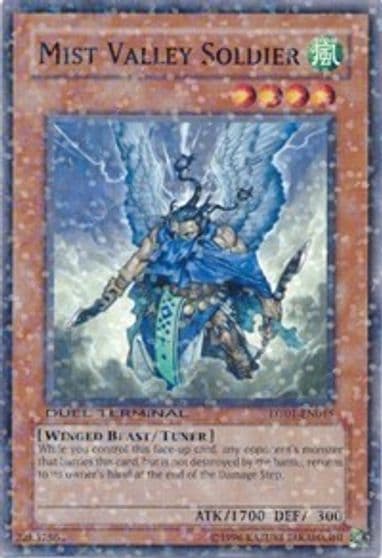 Mist Valley Soldier Duel Terminal 1 Yu-Gi-Oh! card