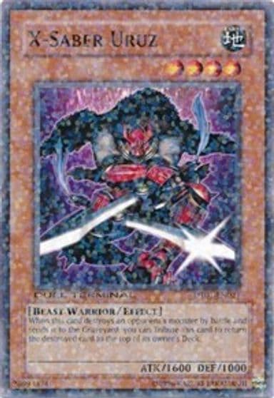 X Saber Uruz Duel Terminal 1 Yu-Gi-Oh! card