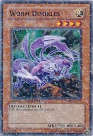 Worm Dimikles Duel Terminal 1 Yu-Gi-Oh! card