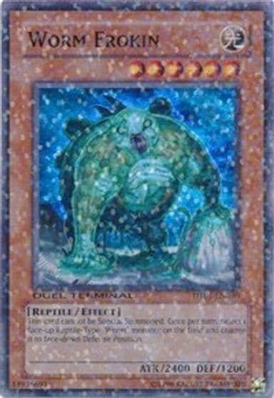 Worm Erokin Duel Terminal 1 Yu-Gi-Oh! card