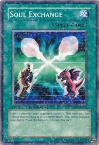 Soul Exchange Duel Terminal 1 Yu-Gi-Oh! card