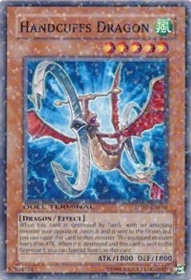 Handcuffs Dragon Duel Terminal 1 Yu-Gi-Oh! card