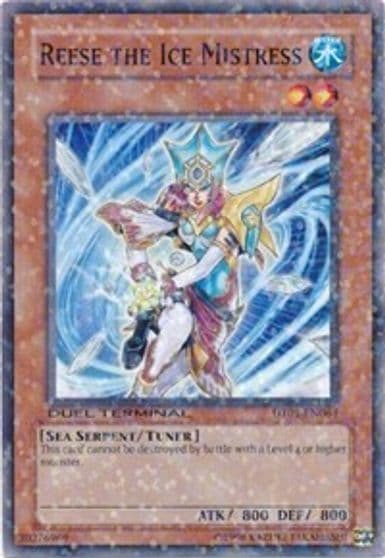 Reese the Ice Mistress Duel Terminal 1 Yu-Gi-Oh! card