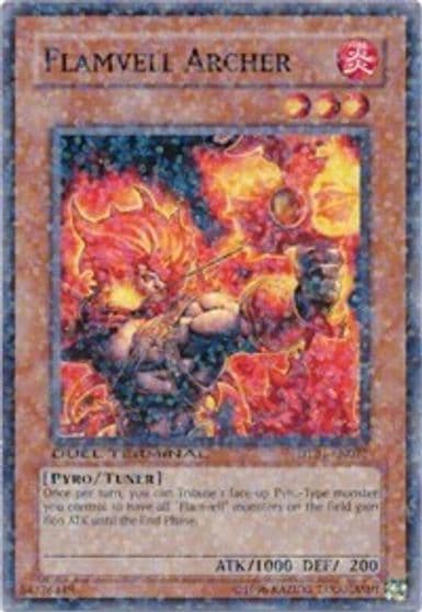 Flamvell Archer Duel Terminal 1 Yu-Gi-Oh! card