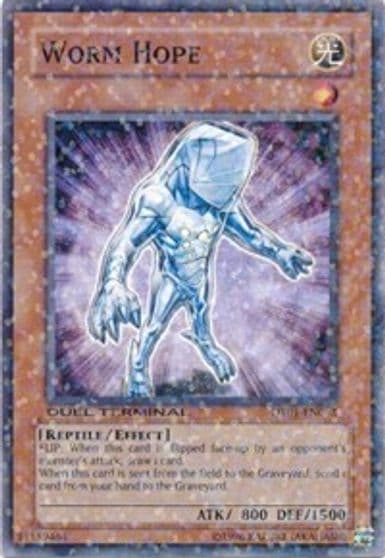 Worm Hope Duel Terminal 1 Yu-Gi-Oh! card