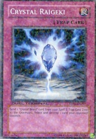 Crystal Raigeki Duel Terminal 1 Yu-Gi-Oh! card